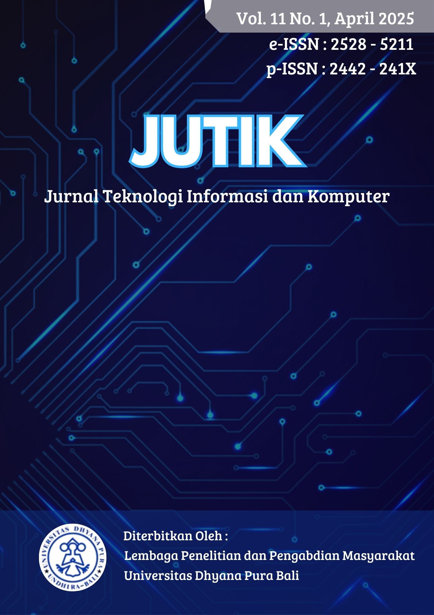View Vol. 11 No. 1 (2025): JUTIK : Jurnal Teknologi Informasi dan Komputer, Edisi April 2025